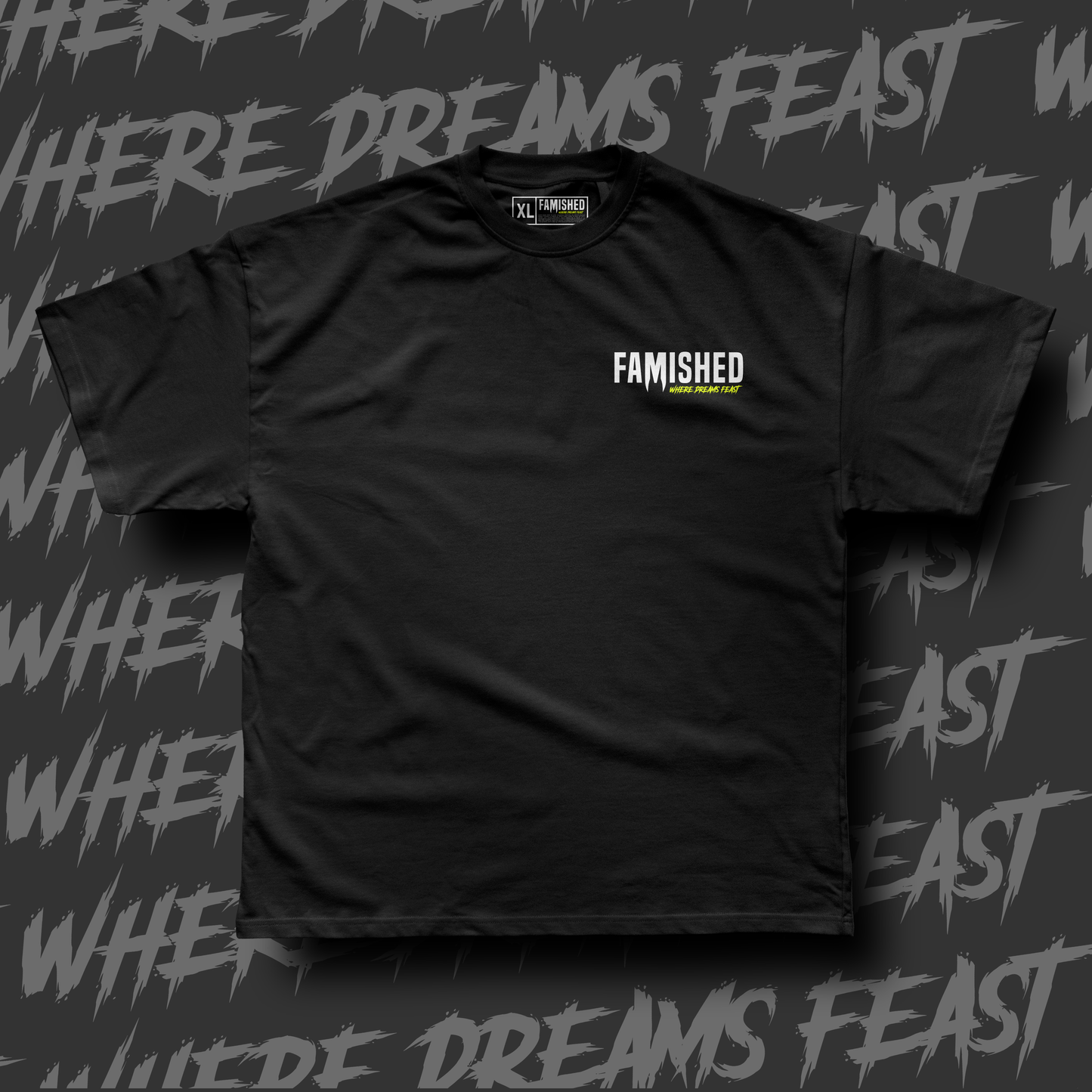 FAMISHED MARK T-SHIRT